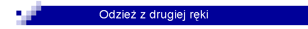 Odzież z drugiej ręki